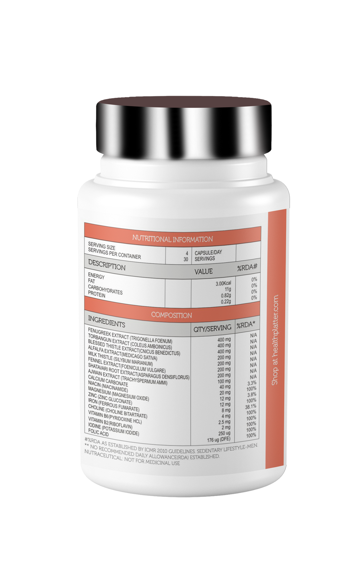 Health Platter Lactiplus Lactation Breastfeeding Capsules