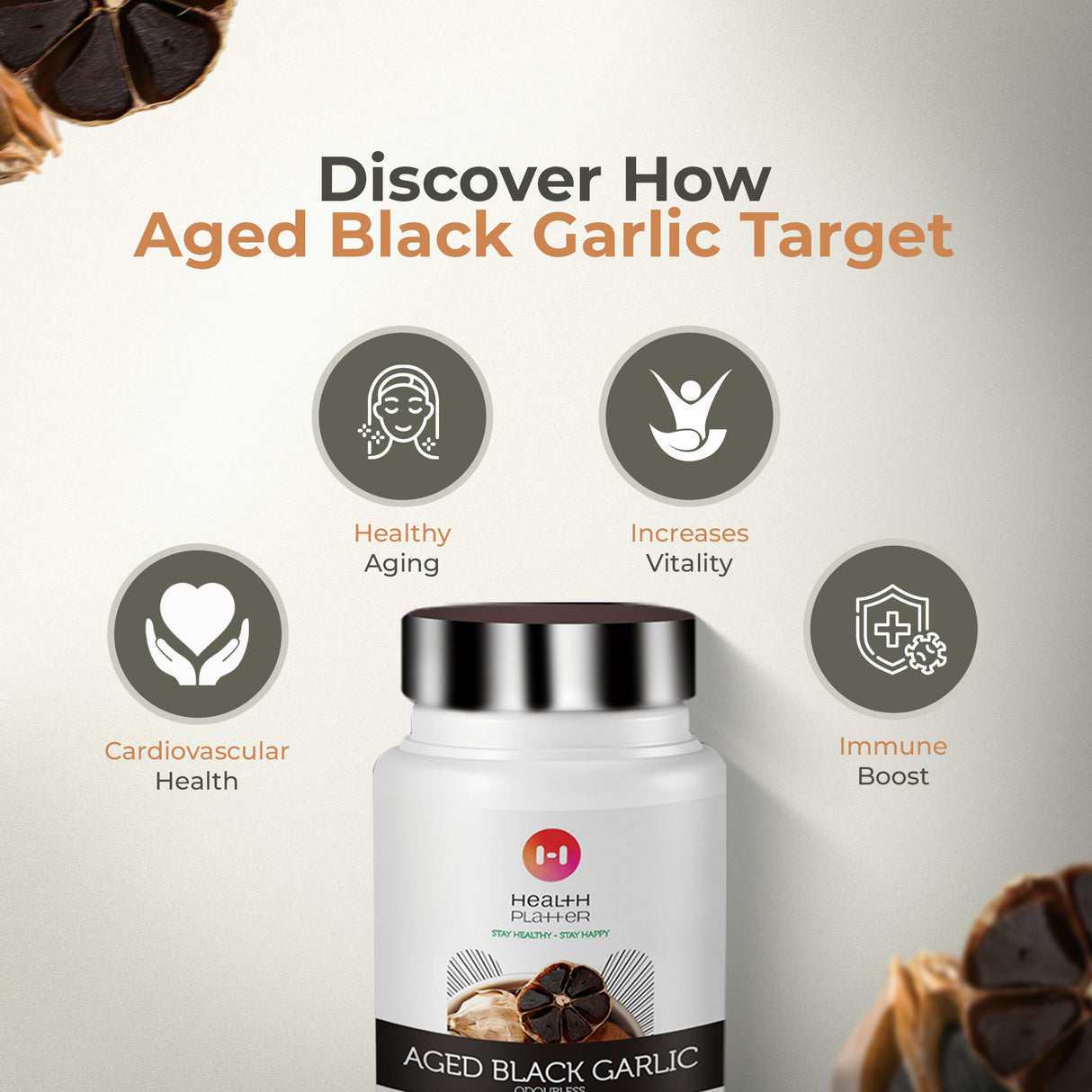 Aged Black Garlic Capsules