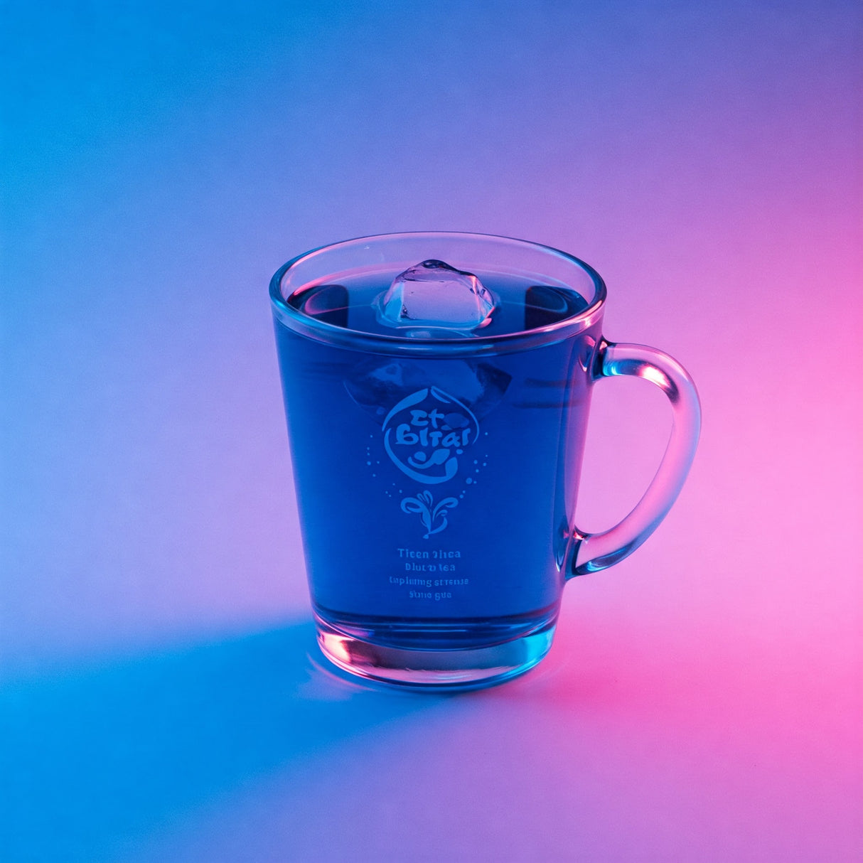 BUTTERFLY BLUE TEA HEALTH PLATTER