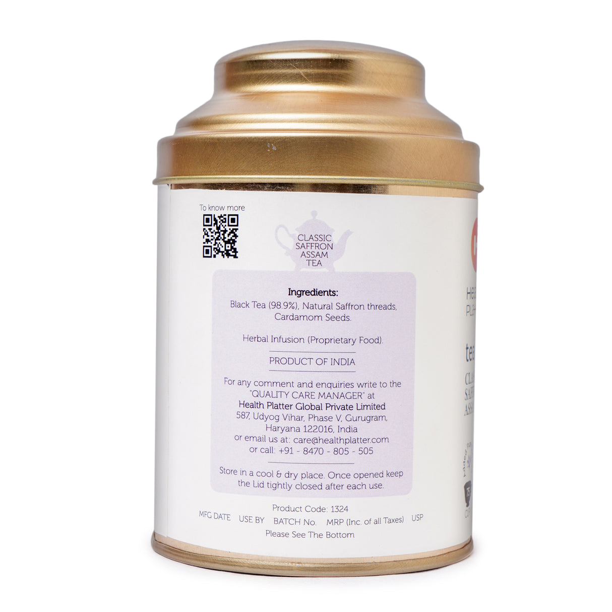 Classic Saffron Assam Tea