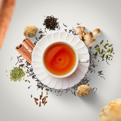 Gur Chai | Loose Leaf Tea with Gur Health Platter