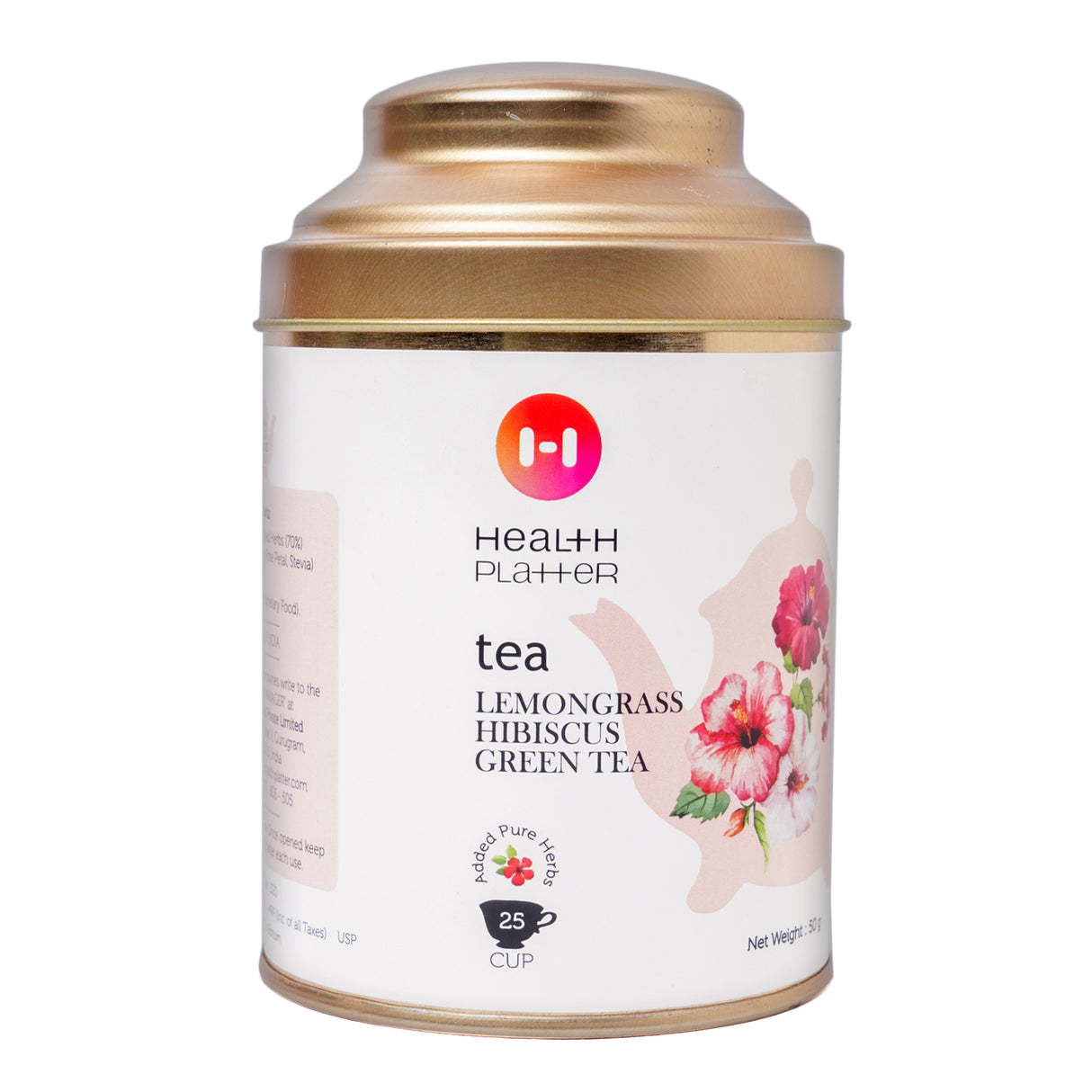 Lemongrass Hibiscus Green Tea Wholeleaf Tea