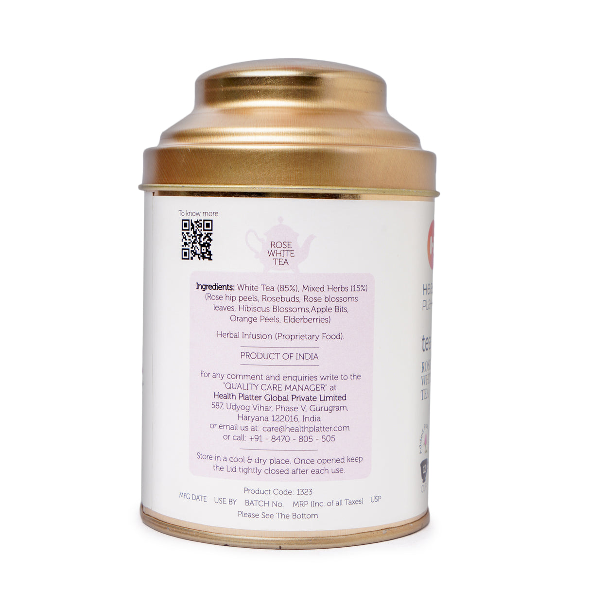 Rose White Tea Wholeleaf Tea