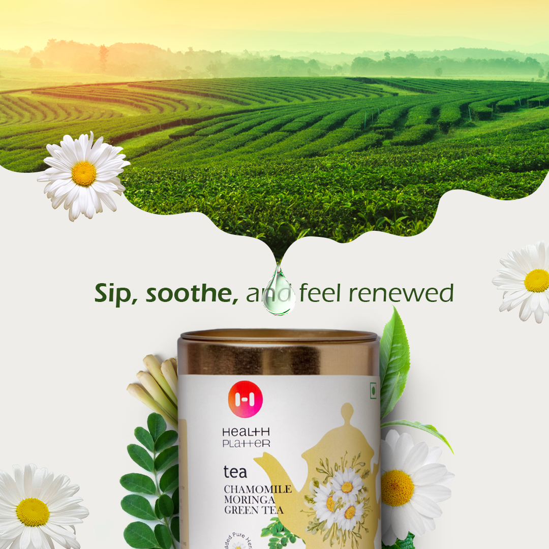 Chamomile Moringa Green Tea Wholeleaf Tea