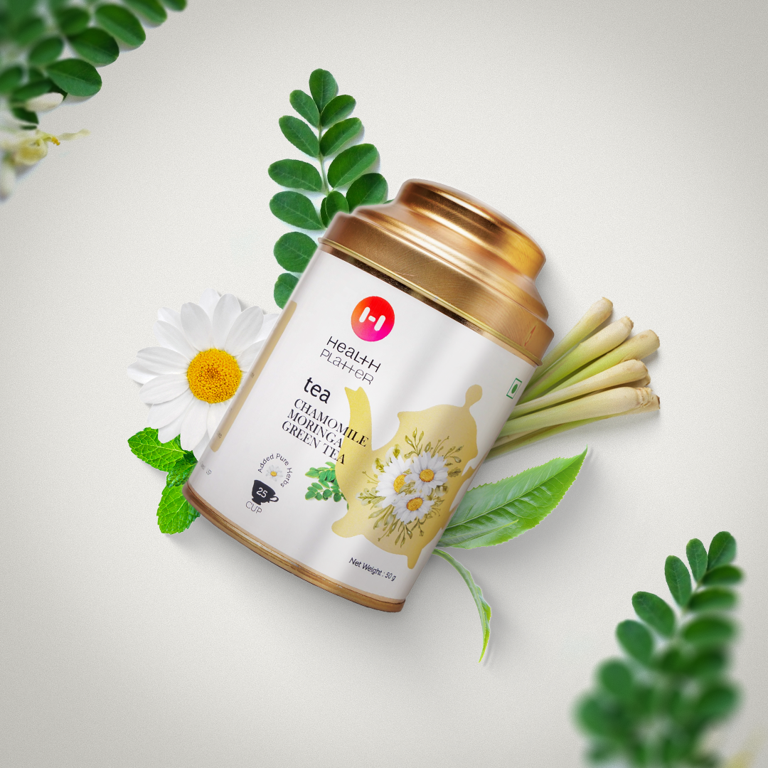 Chamomile Moringa Green Tea Wholeleaf Tea