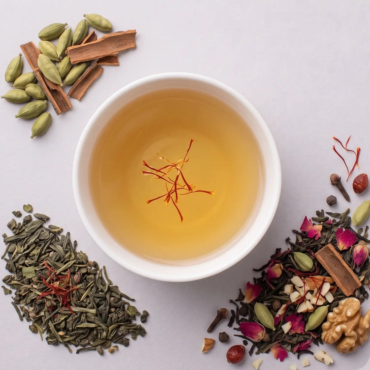 Health Platter Kashmiri Kahwa Tea Wholeleaf Tea