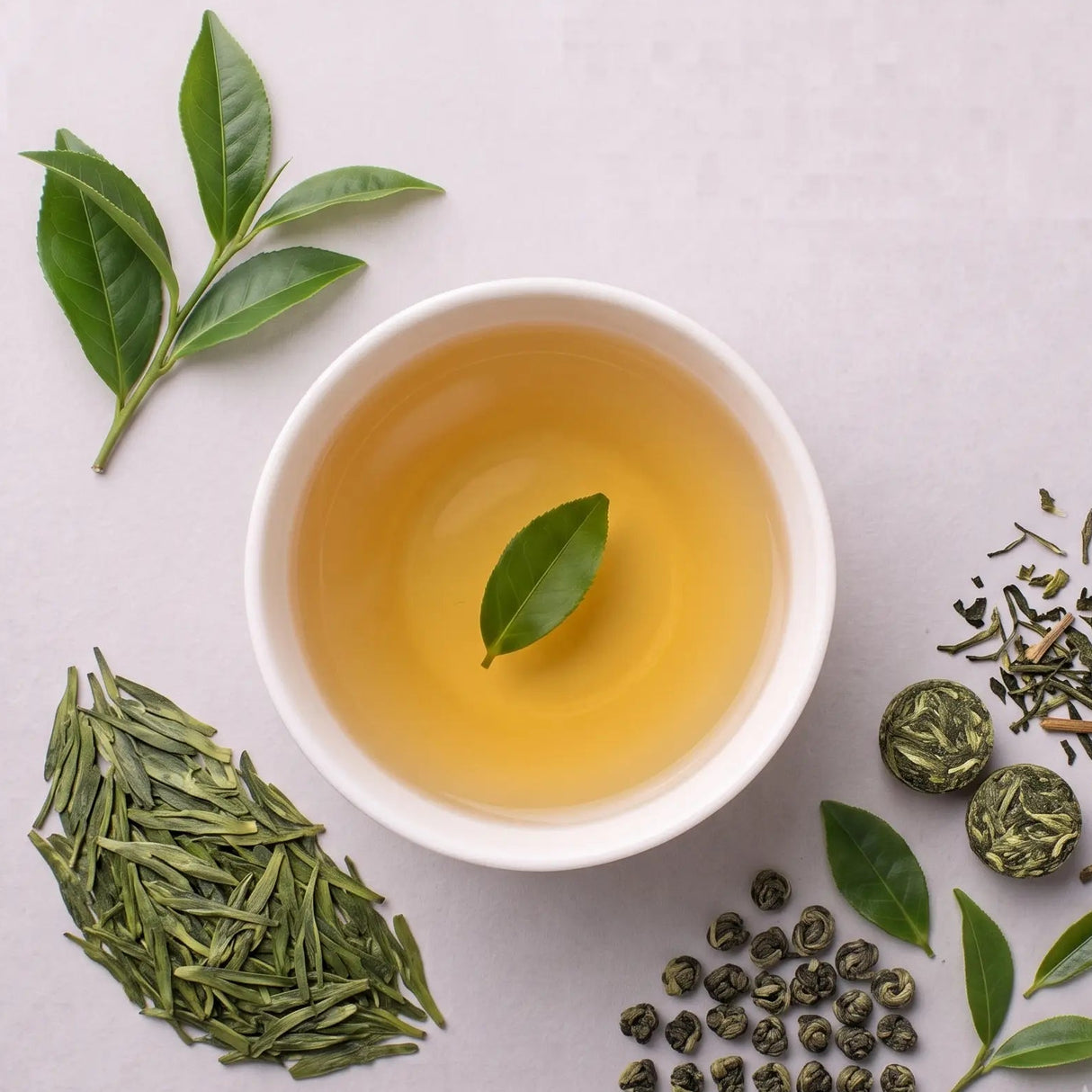 Health Platter Natural Green Tea Wholeleaf Tea