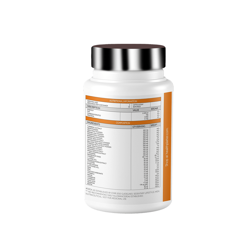 Hair Vitamins 60 Capsules