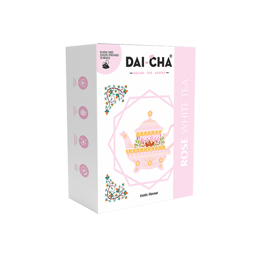 Rose White Tea Teabags - HealthplatterSpeciality TeasTea bags