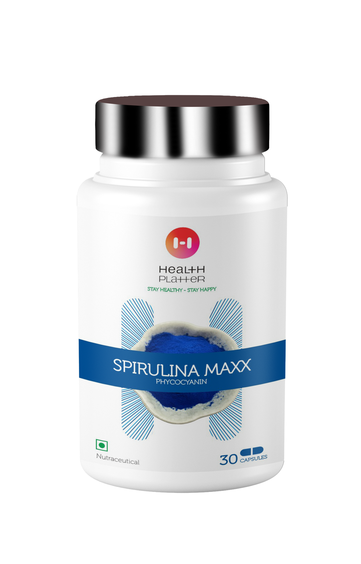 Health Platter Spirulina Maxx - Phycocyanin Capsules