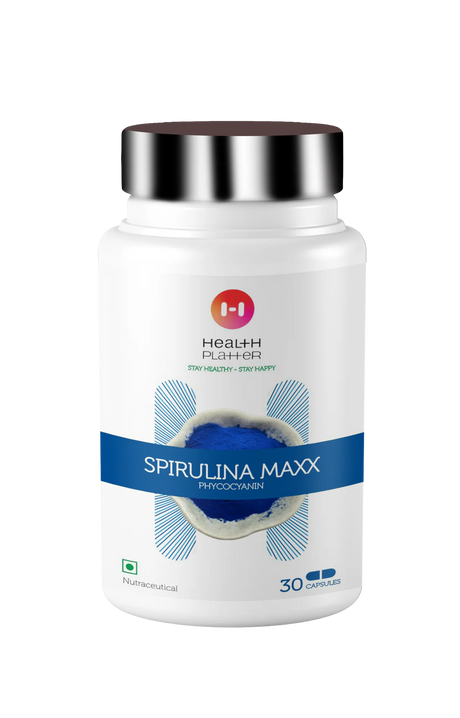 Health Platter Spirulina Maxx - Phycocyanin Capsules 