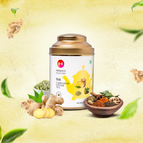 Health Platter Cardamom Ginger Tea