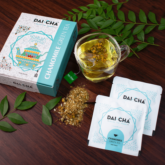 health platter daicha chamomile tea teabags