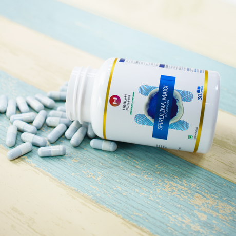 Health Platter Spirulina Maxx - Phycocyanin Capsules