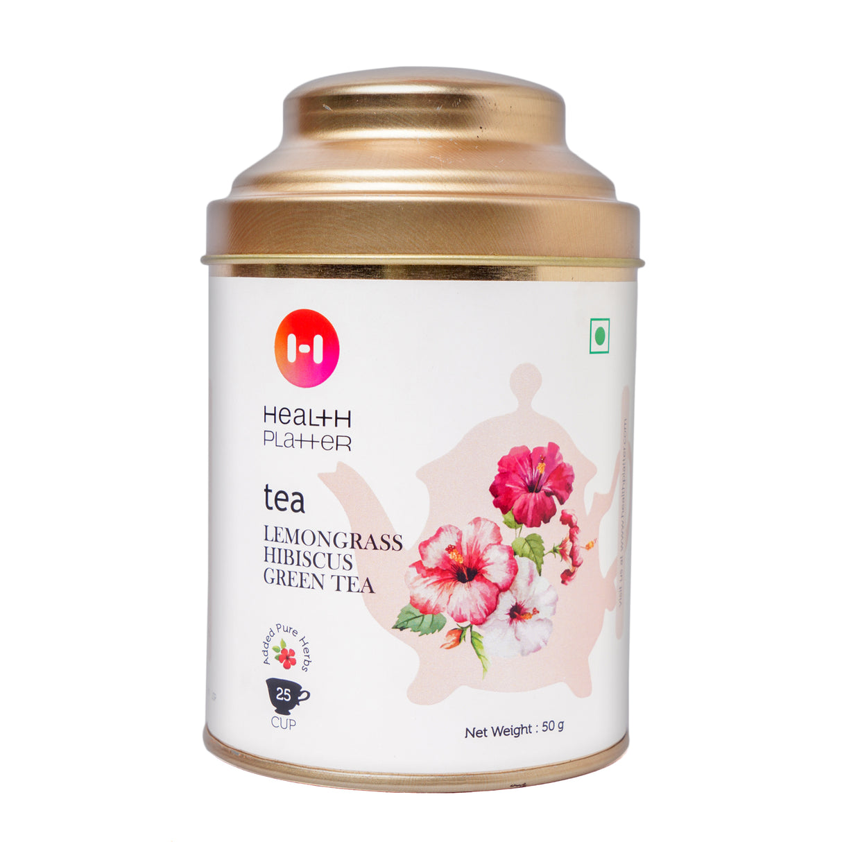 Health Platter Lemongrass Hibiscus Green Tea Wholeleaf Tea