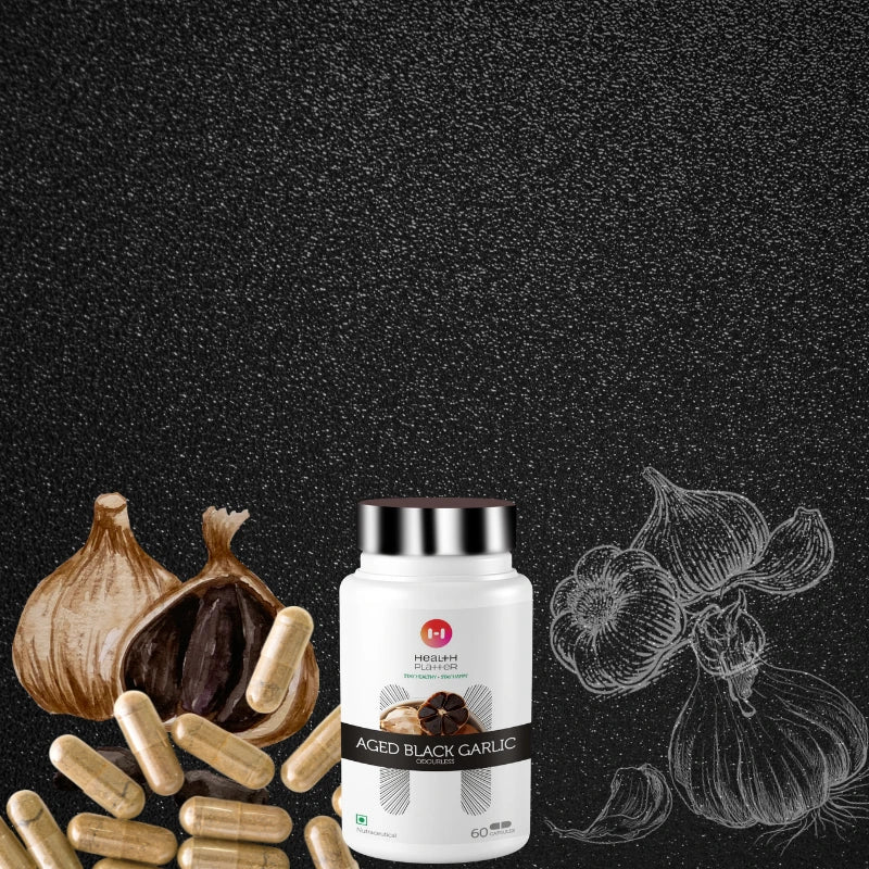 health platter aged black garlic capsules