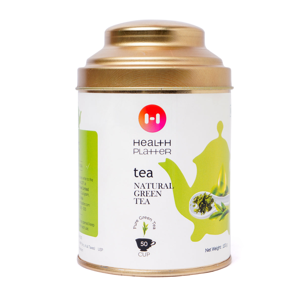 Health Platter Natural Green Tea Wholeleaf Tea