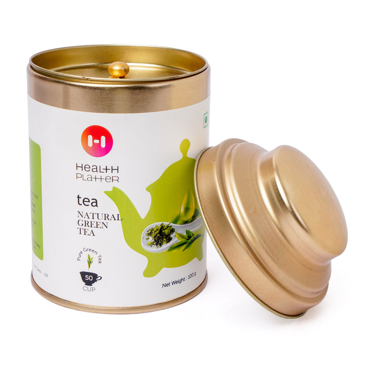 Health Platter Natural Green Tea Wholeleaf Tea