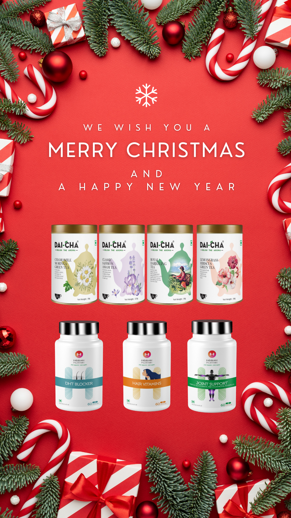 Health Platter Christmas and New year