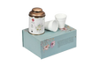 Health Platter Harmony Tea Gift Box with 2 Glasses