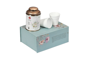 Tea Gift Box with 2 Glasses