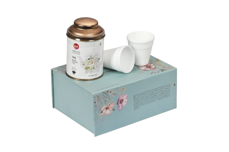 Health Platter Harmony Tea Gift Box with 2 Glasses
