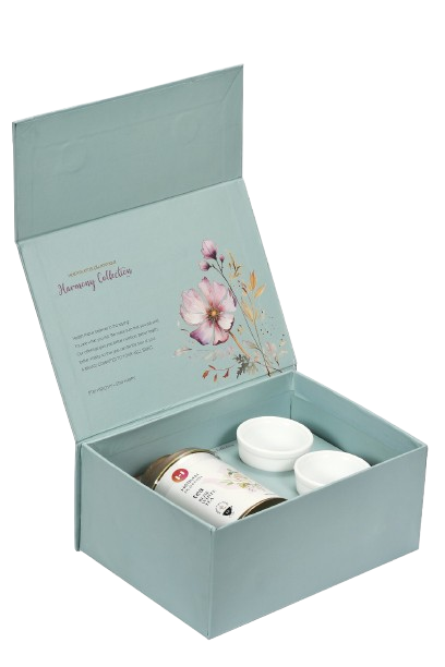 Health Platter Harmony Tea Gift Box with 2 Glasses