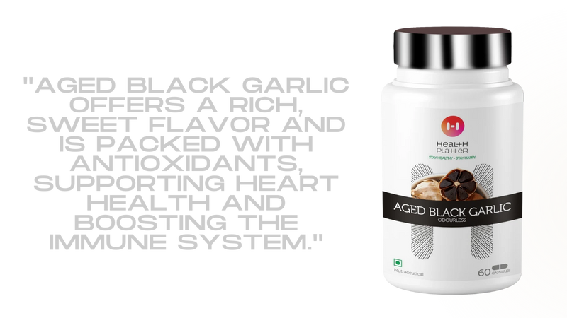 health platter aged black garlic capsules