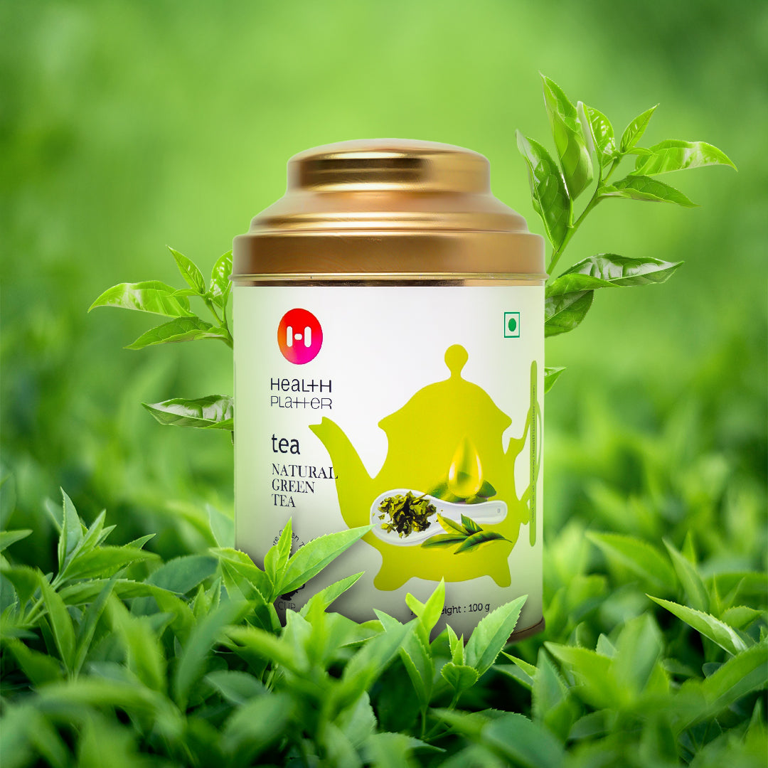 Health Platter Natural Green Tea Wholeleaf Tea