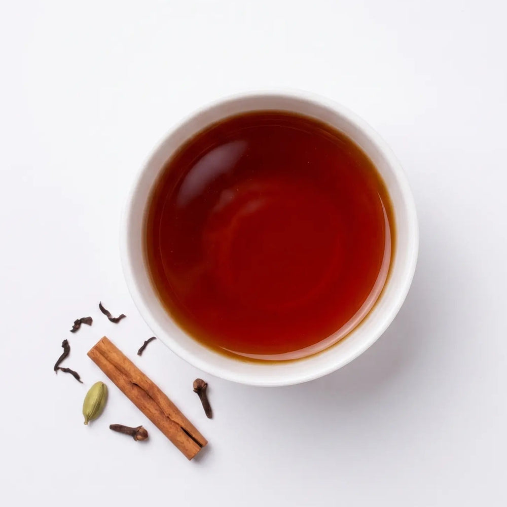 Masala tea spices and ingredients