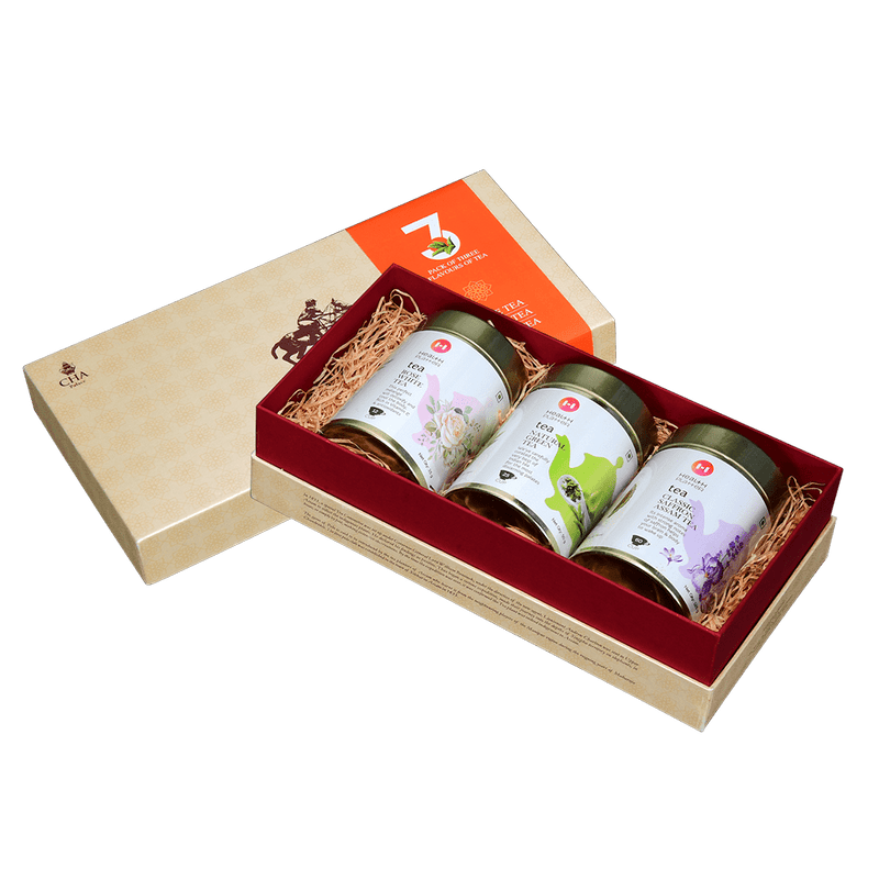 Polo Gift Set of Three Teas (White Tea, Green Tea & Black Tea)