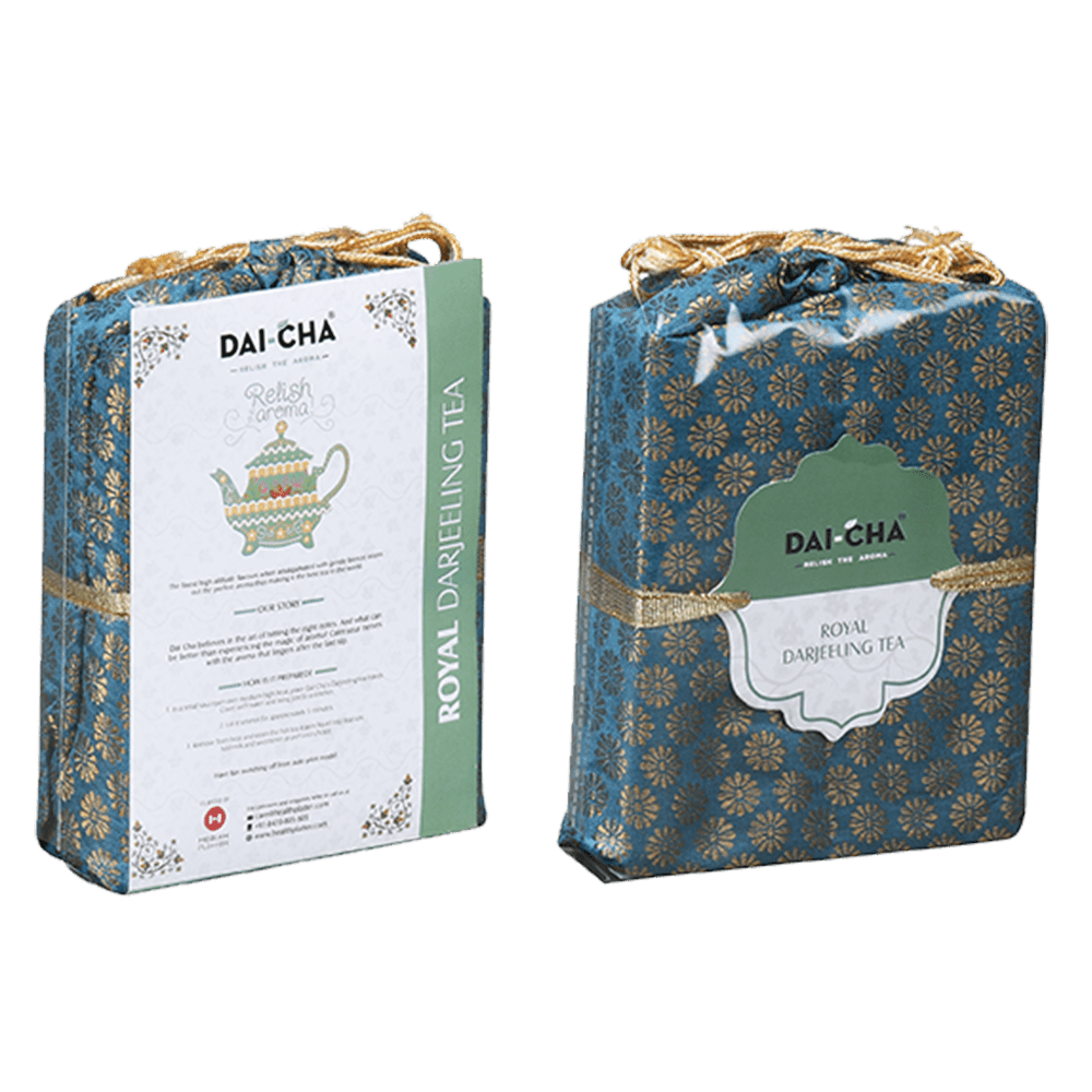 Royal Darjeeling Tea - HealthplatterDaicha Royal Darjeeling Tea 50g Tin Caddygifts